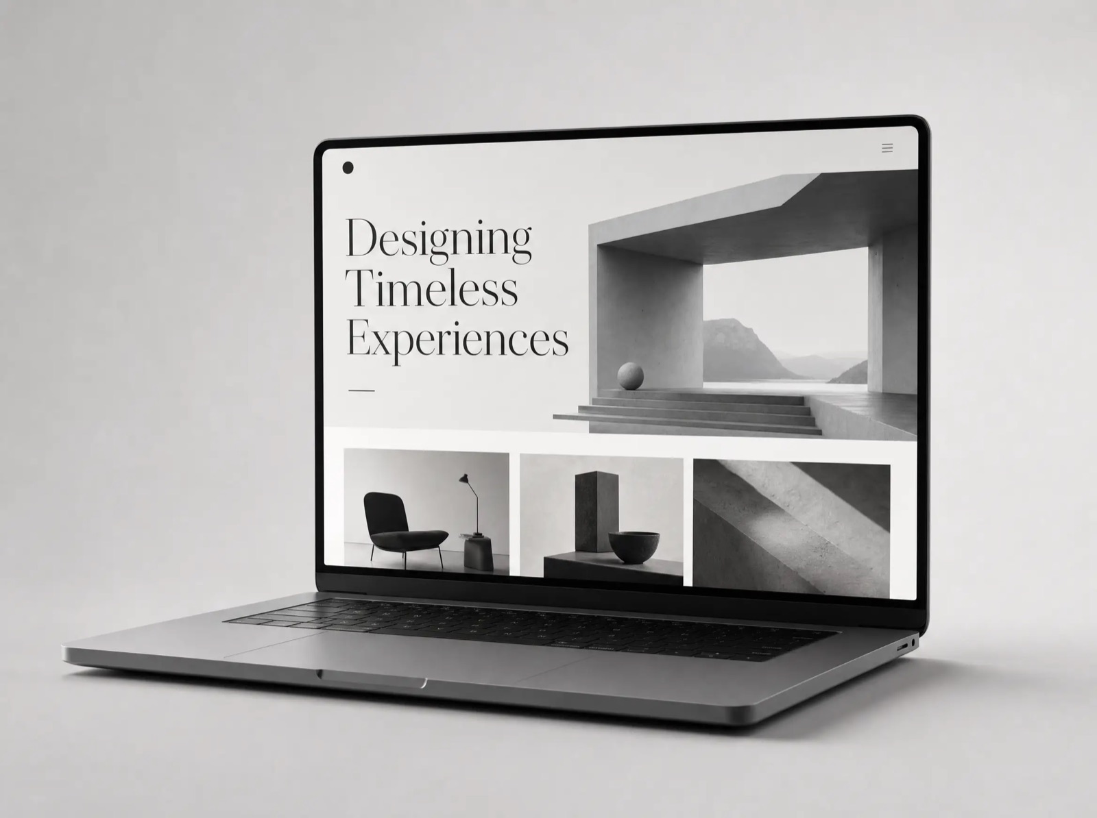 Northway website design shown on a laptop screen